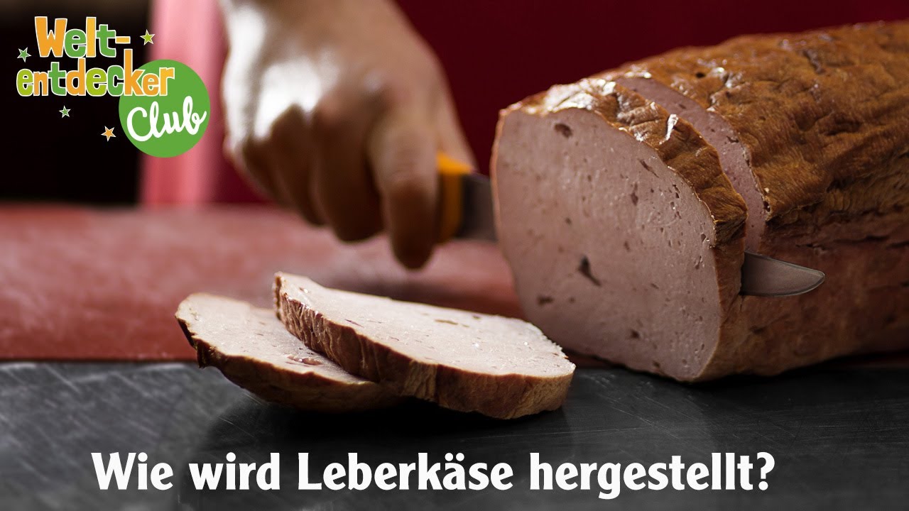 Wie wird Leberkäse hergestellt? - für Kinder einfach erklärt!