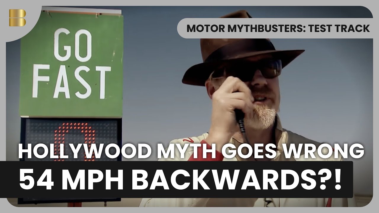 Reverse Driving at 54 MPH Hollywood Stunt Test