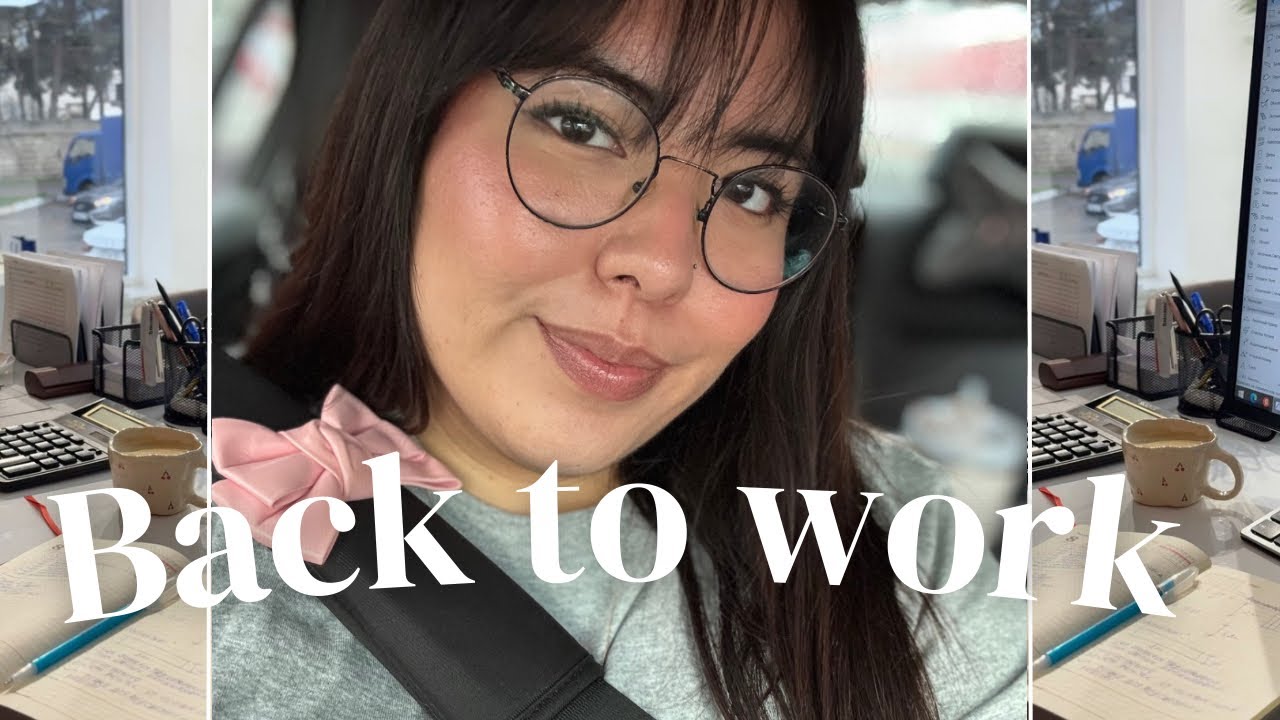 Volviendo a la rutina | un día en mi trabajo💻📹🎀|Vlog