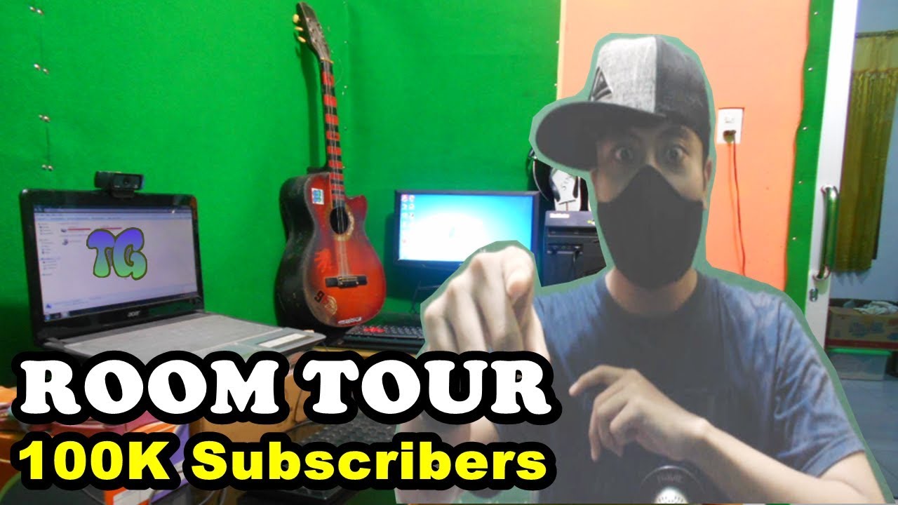 ROOM TOUR GAMING Indonesia 100K Subscribers!