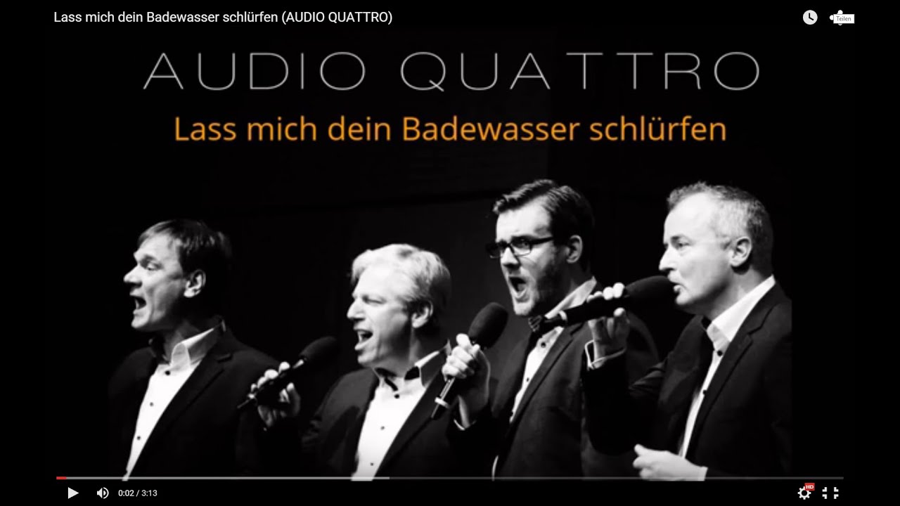 Lass mich dein Badewasser schlürfen (AUDIO QUATTRO)