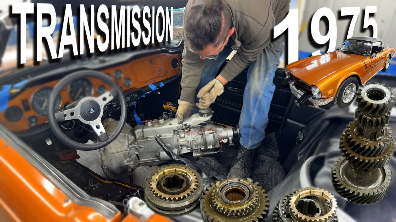 1975 TR6 - Part 1 - Transmission Disassembling