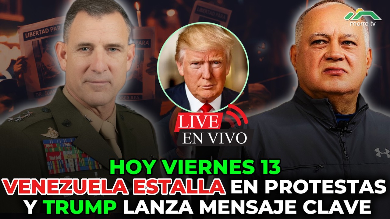 🔴 ÚLTIMA HORA: VENEZUELA ESTALLA EN PROTESTAS Y TRUMP LANZA MENSAJE CLAVE