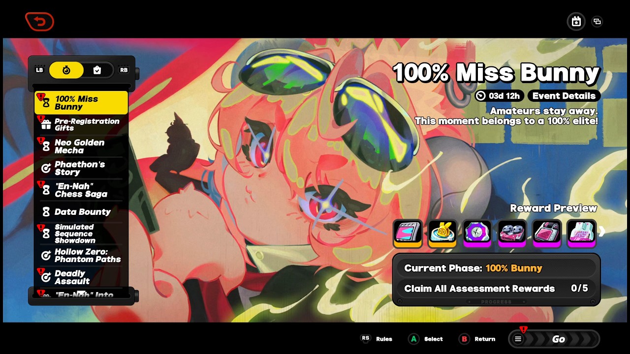Zenless Zone Zero 2025-12-25 Belle [Event] 100% Miss Bunny