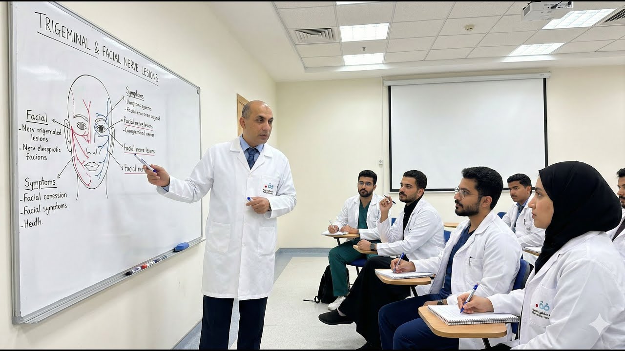 Cranial Nerve lesions , Part 3 (Trigeminal and Facial)