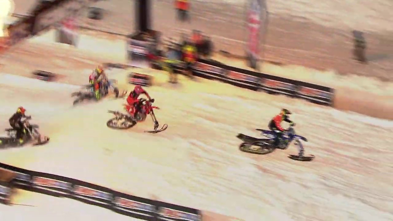 Snowbike Moto 1. Pirtek National AMSOIL Championship Snocross, Powered by RAM, Canterbury