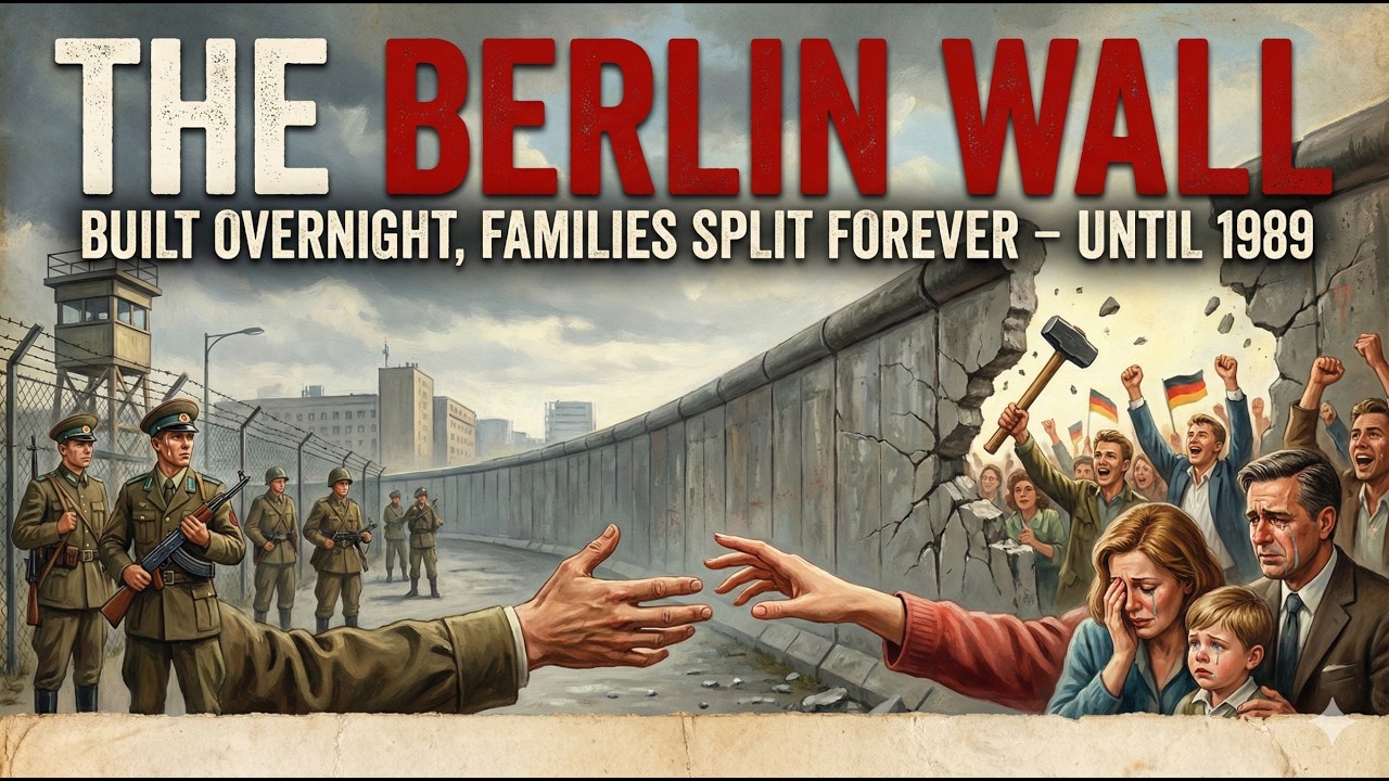 The Berlin Wall: Built Overnight, Families Split Forever - Until 1989