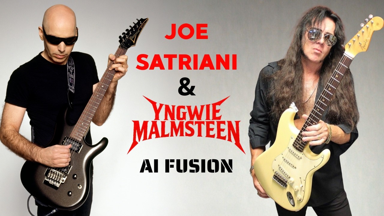 CRYIN' – JOE SATRIANI | Symphonic Blues Shred Style | Neoclassical Metal | Ai Reimagined