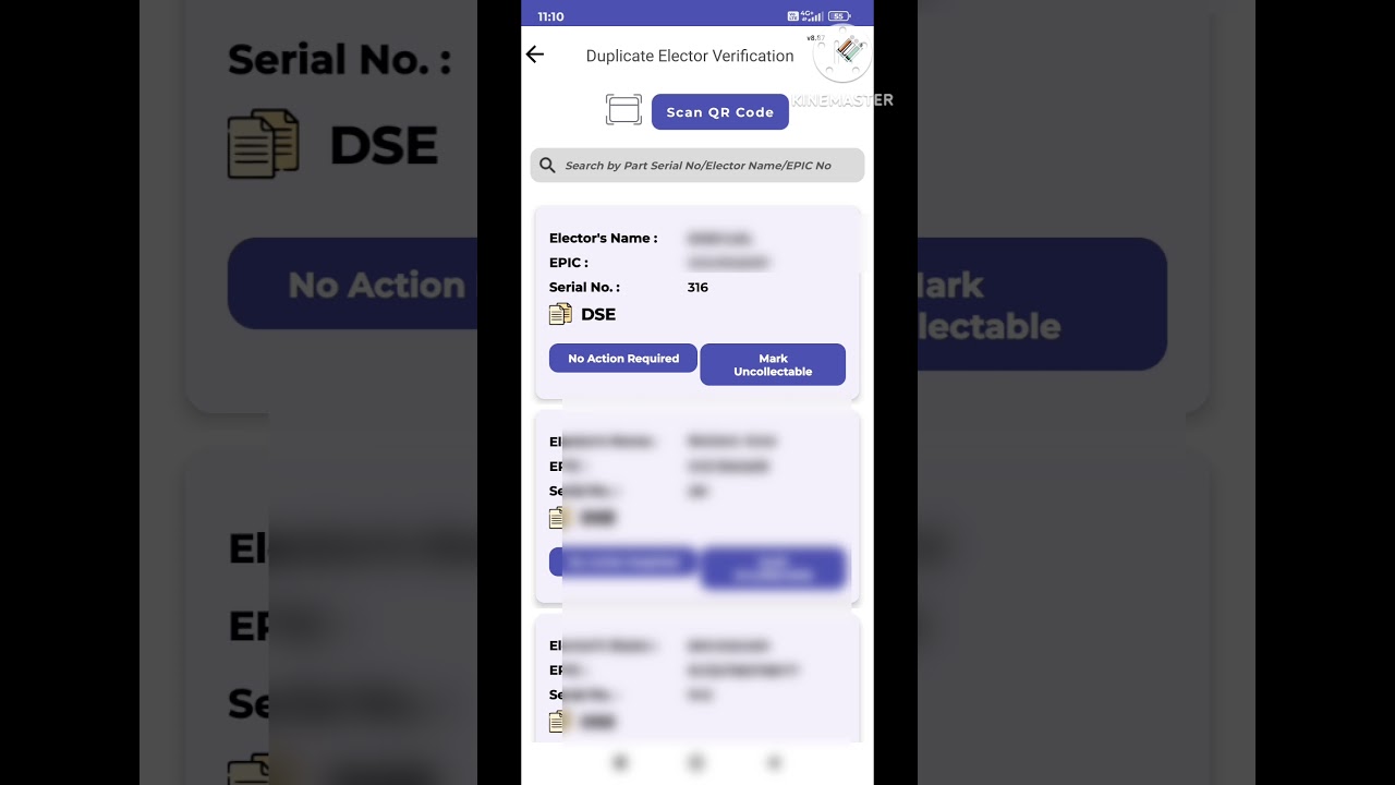 duplicate voters verification blo app #bn_sir #eci