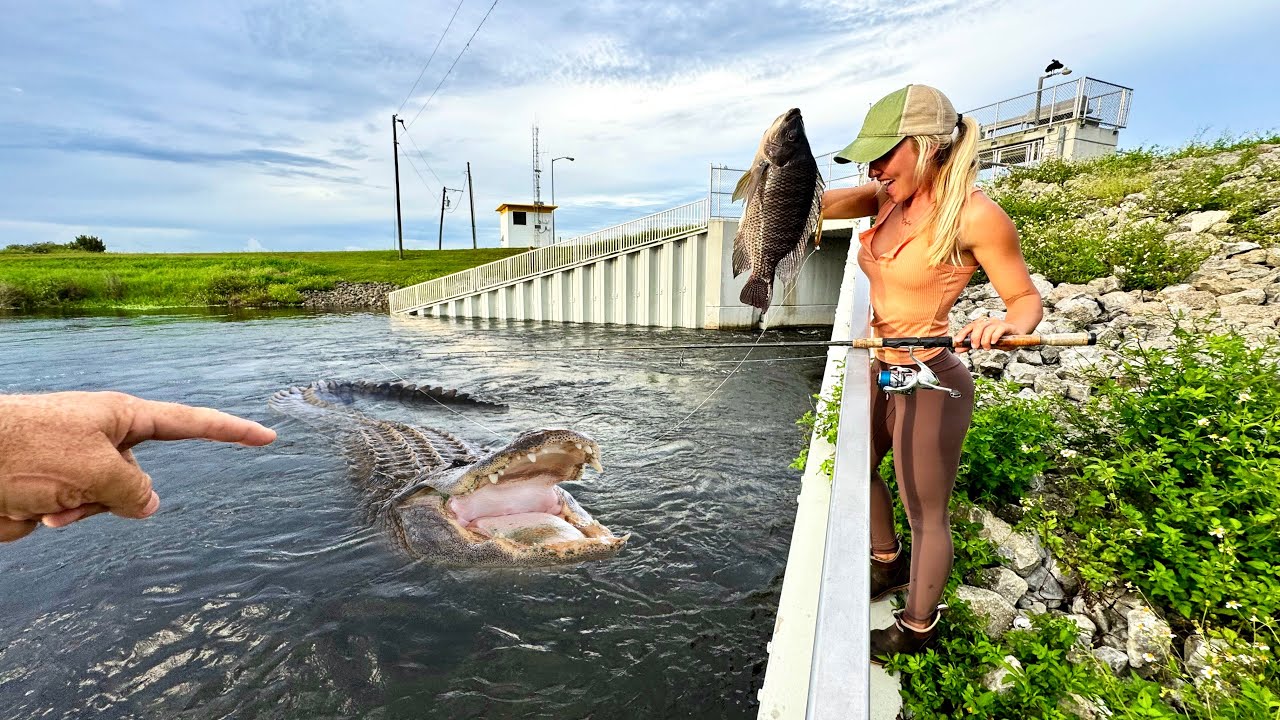 The Most Dangerous Place We've Ever Fished! (Catch & Cook)