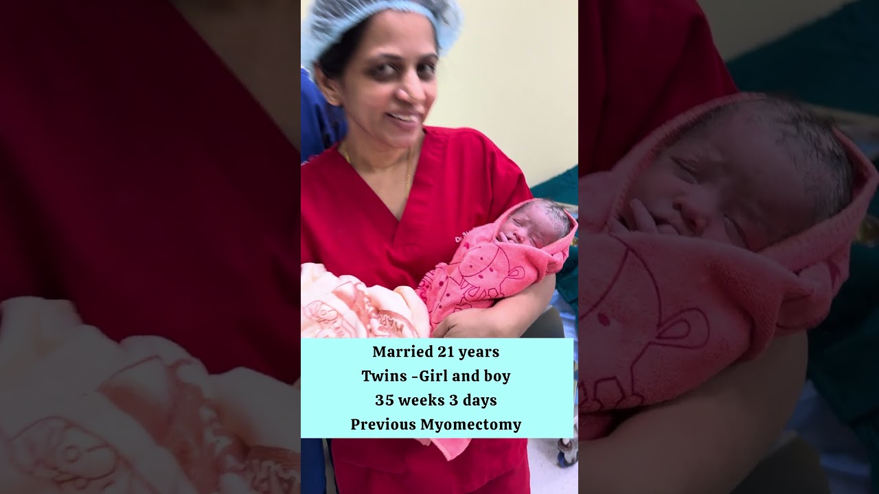 after a long wait of 21 years #shanthigynec #ivf #fertilitytreatment #azoospermia
