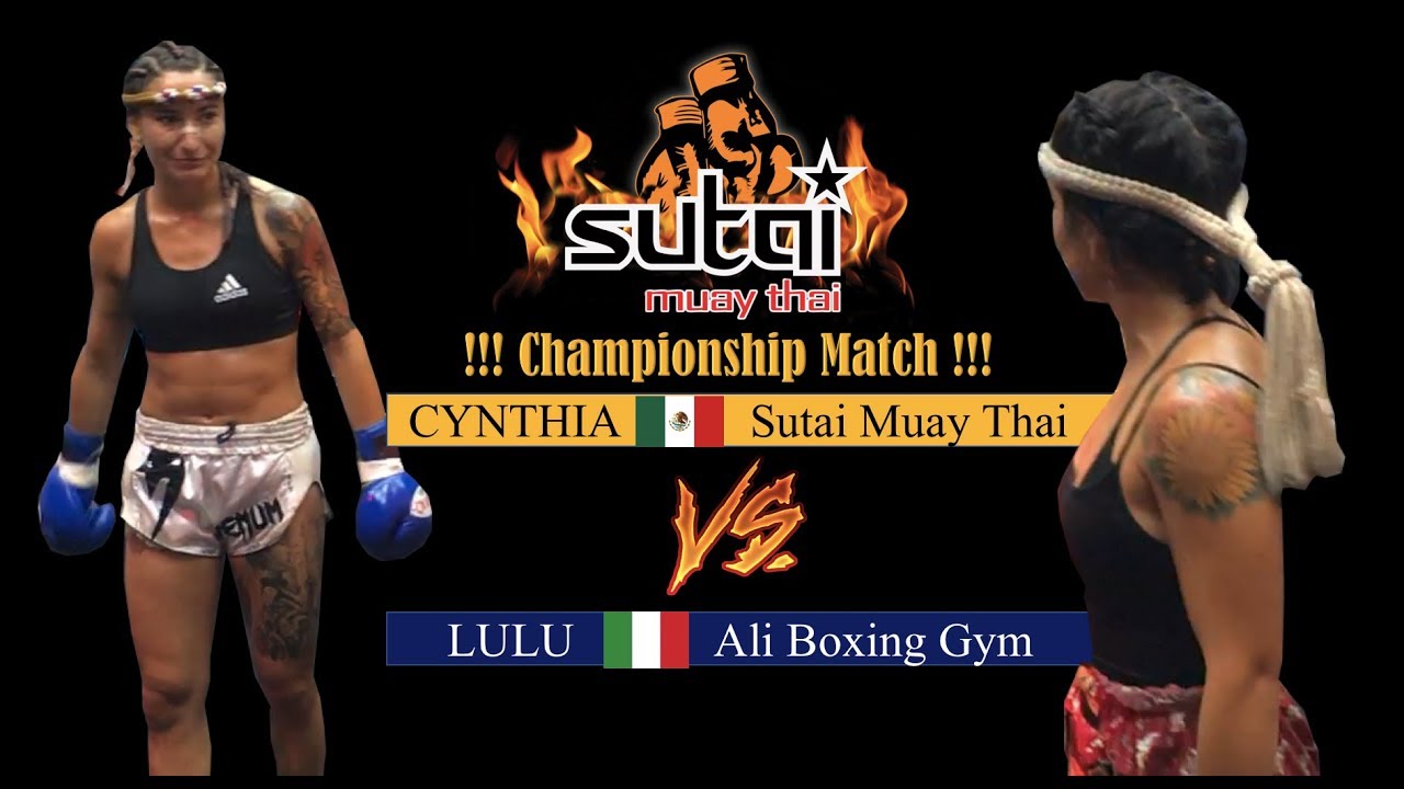 Cynthia Sutai VS Lulu Ali Boxing Gym - Sutai Muay Thai Phuket