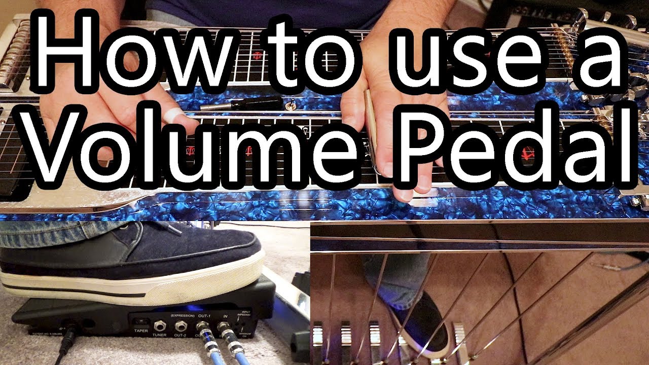How to Use a Volume Pedal with a Pedal Steel Guitar