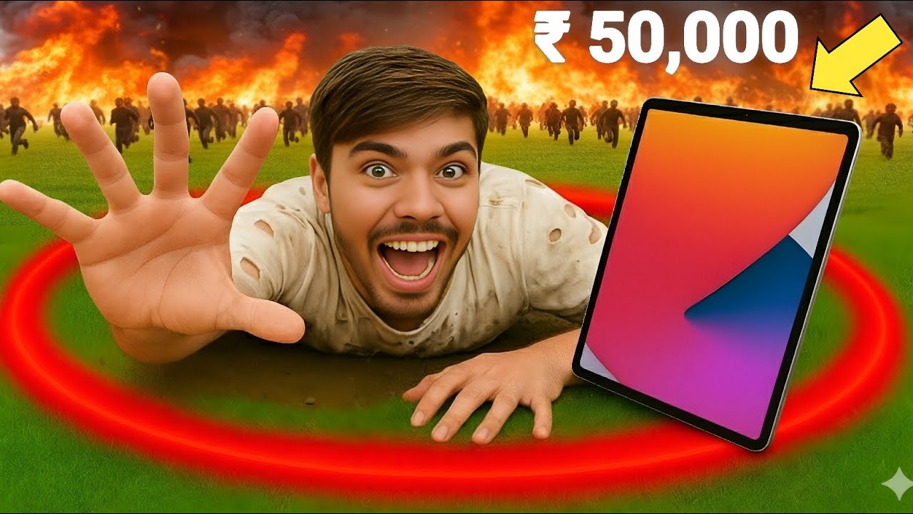 Last To Leave The Circle Wins ₹50,000 iPad 😱🔥 | Extreme MrBeast Challenge