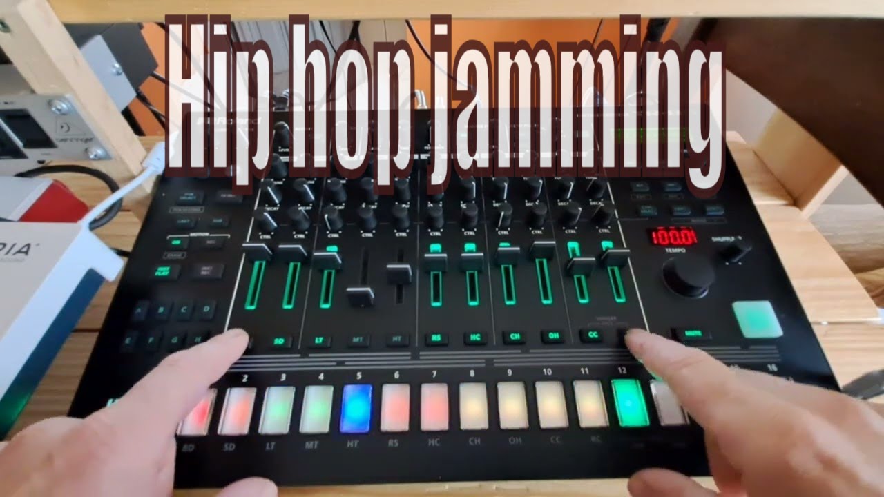 Hip hop jamming on Roland TR8-S #roland #dawless