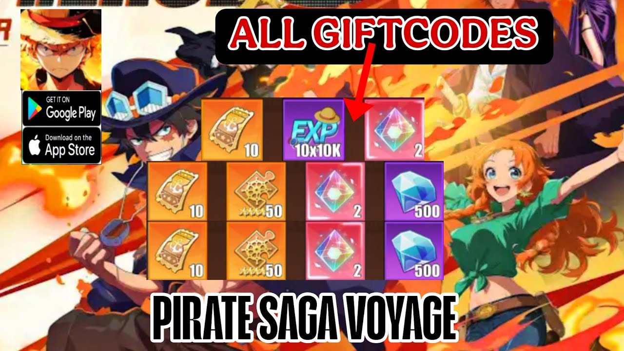 Pirate Saga Voyage & All 3 Giftcodes | 3 Free Codes Pirate Saga Voyage - How to Redeem