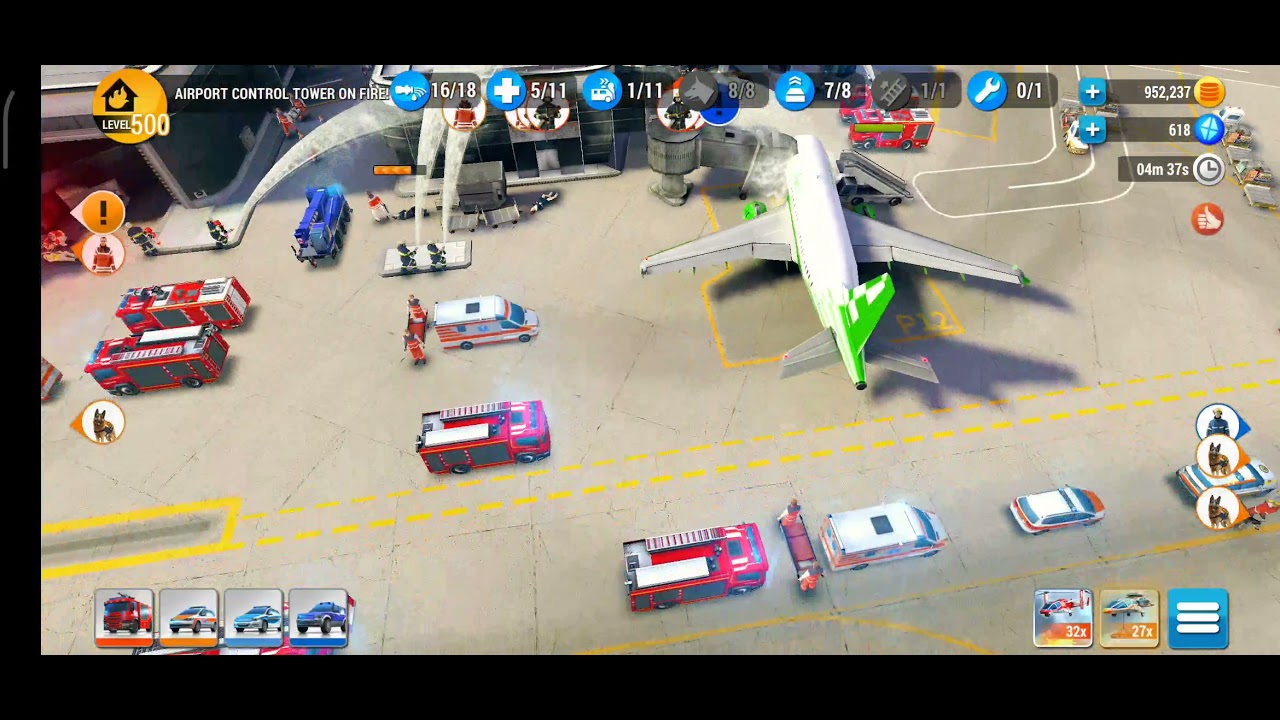 Emergency HQ #261 - Airport control tower on fire - Platinum - Hard difficulty