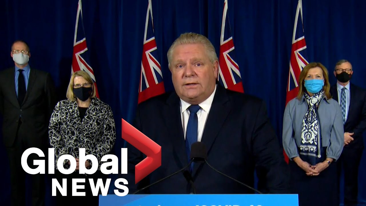 Coronavirus: Ontario declares 2nd state of emergency, stay-at-home order announced | FULL