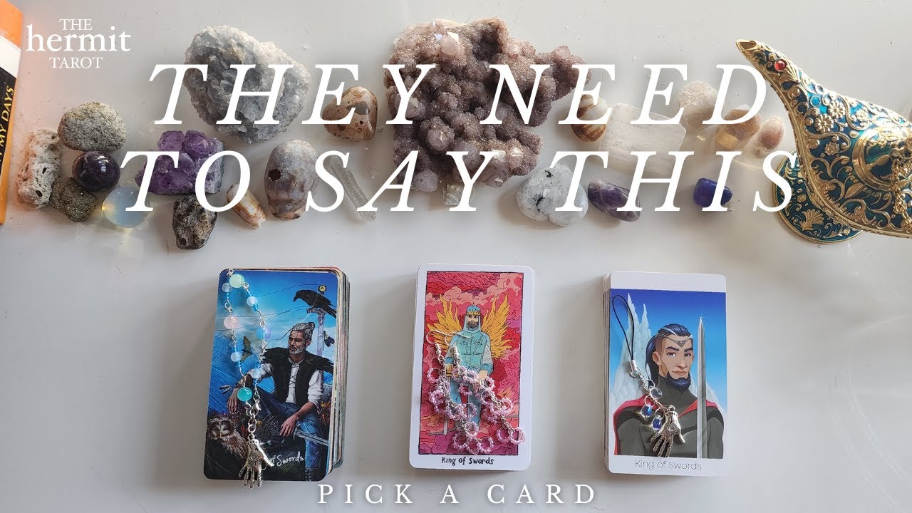They NEED To Say This ❤️‍🔥💯😣 Pick A Card Tarot Reading