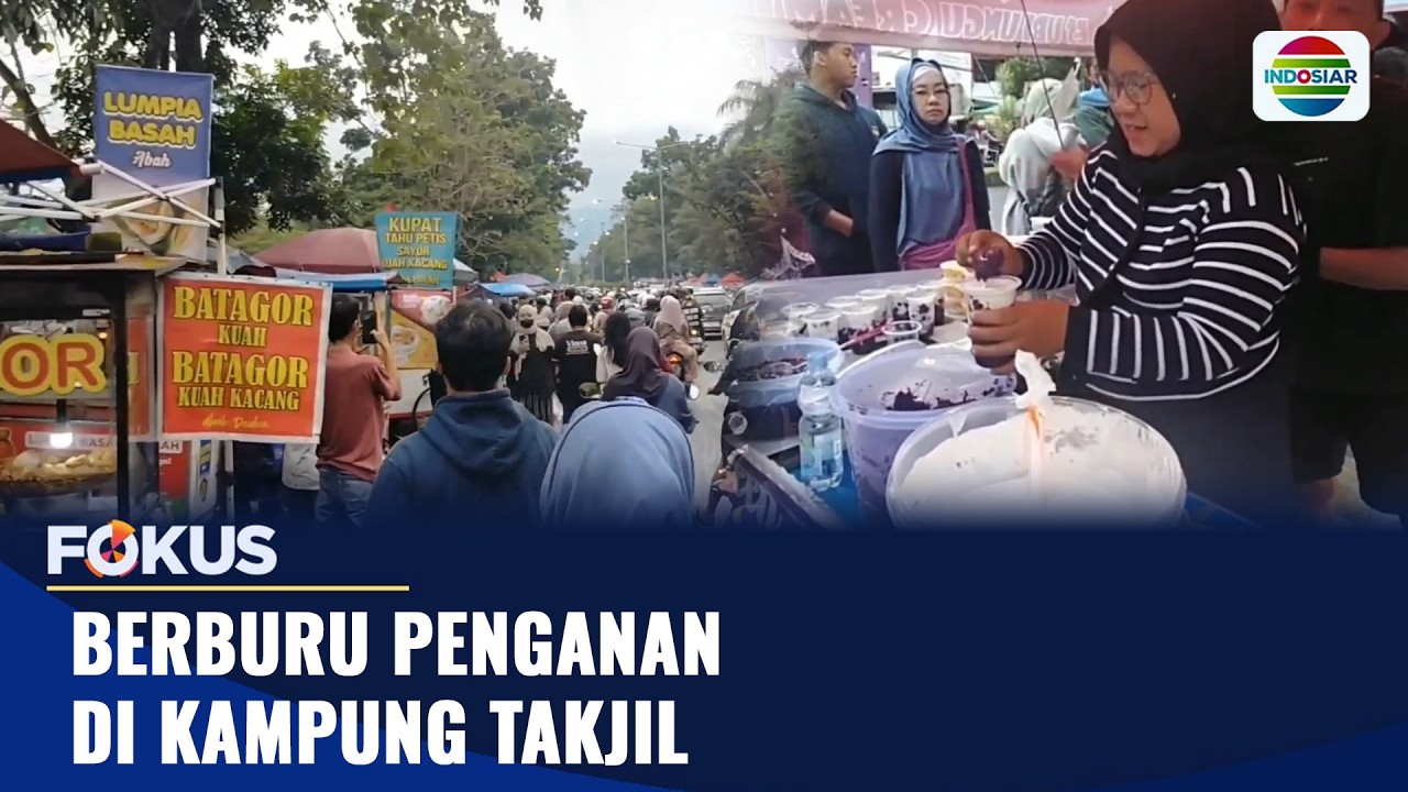 Berburu Penganan di Kampung Takjil | Fokus