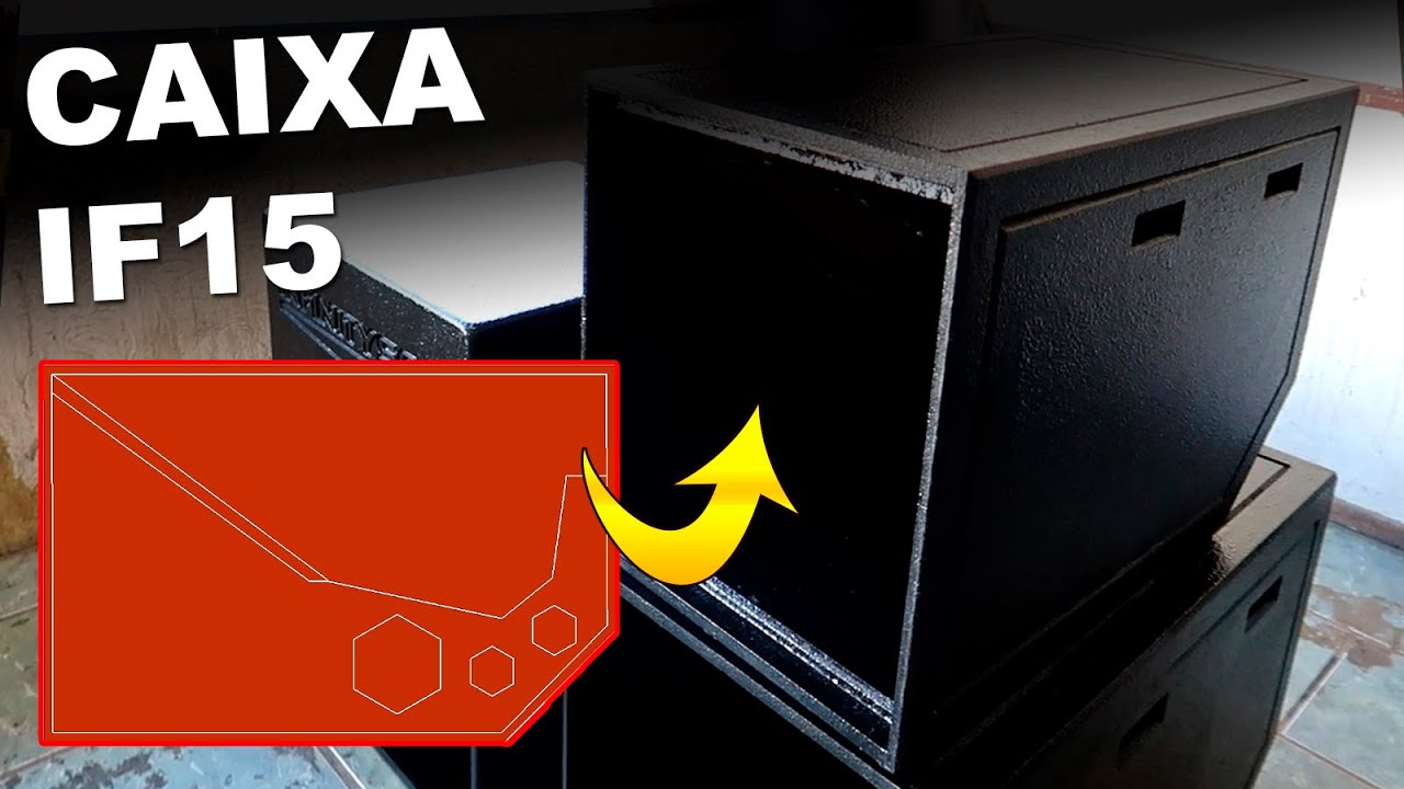 Conheça a IF15, a caixa invertida de Horn Exponencial para 15 Pol