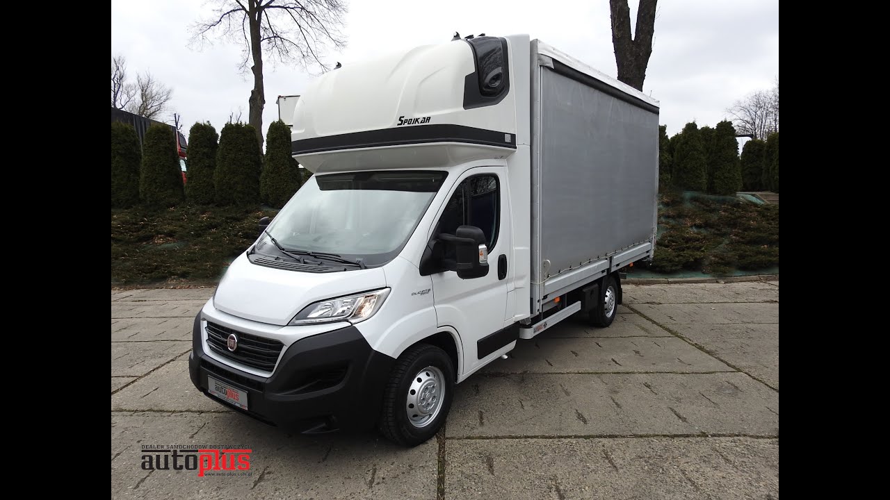 FIAT DUCATO PLANDEKA WINDA 8 PALET WEBASTO KLIMATYZACJA 5660 AUTO-PLUS.COM.PL TEL. +48 607 888 556