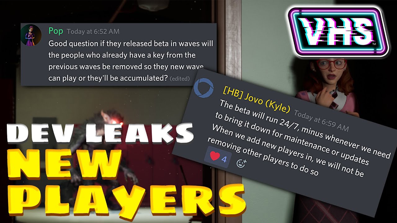 New People in Beta? (VHS Developer Leaks)