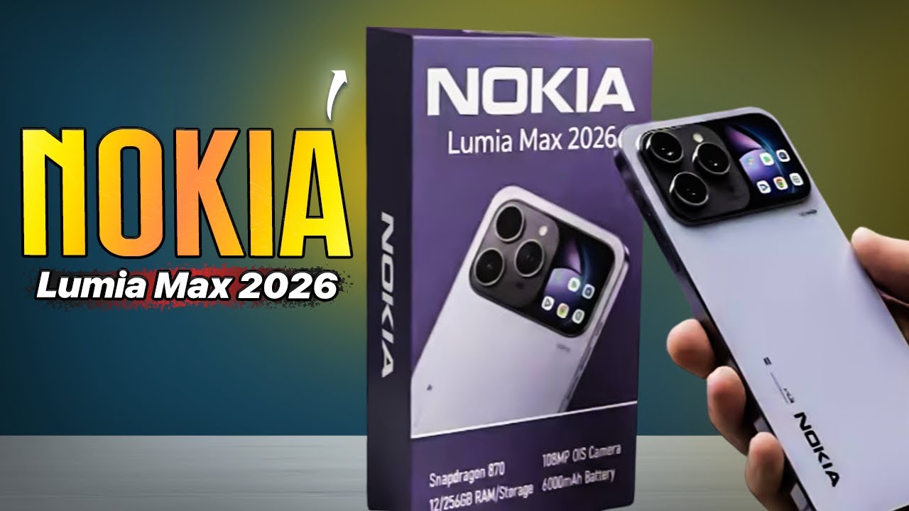 Nokia Lumia Max 2026 &mdash; FULL LEAKED Specs, Design, Features & Cameras! (Everything We Know)