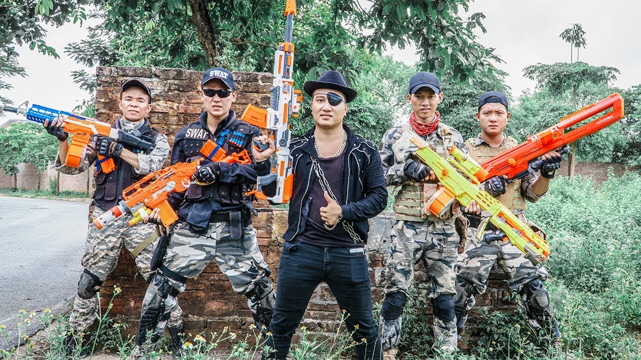 LTT Game Nerf War : Couple Warriors SEAL X Nerf Guns Fight Inhuman Group Last Campaign Over