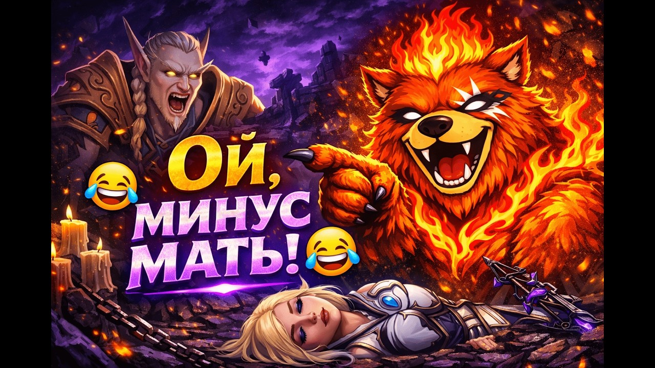 🐻 Midnight 1 сезон! | Ой, минус мать! [14/30] #wow #shorts  #mmo