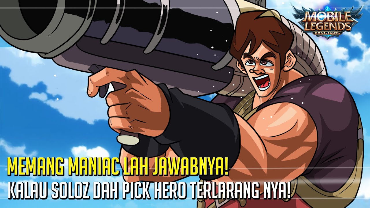 PERJUANGAN YANG PENUH HALANGAN DENGAN HERO TUTORIAL ML INI SAMPAI MAMPU MANIAC!!