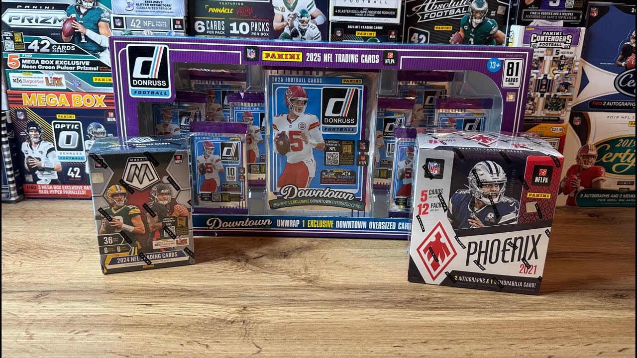 🏈 NFL Group Break #125 - 3 box mixer - PYT 🏈 ( CZ 🇨🇿 )