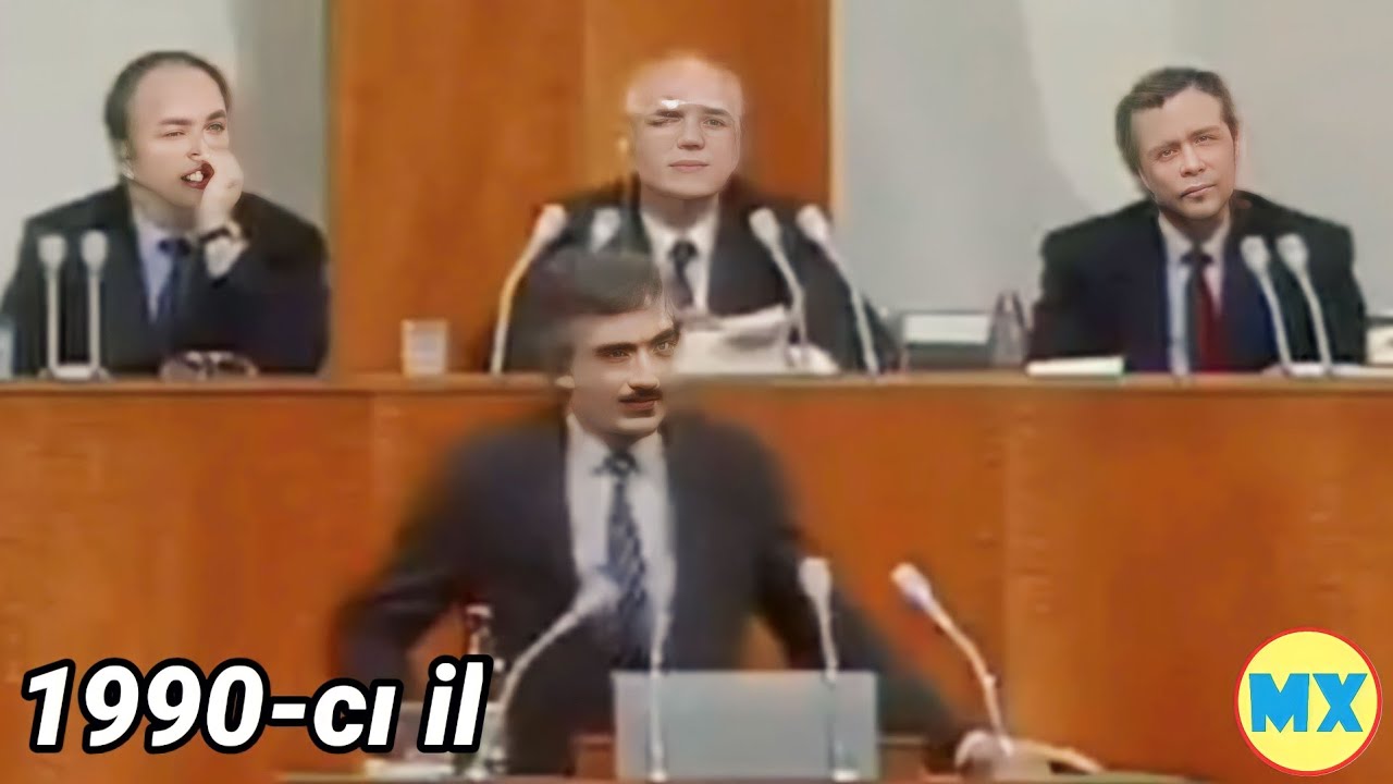Polad BÜLBÜLOĞLU Tribunada və Mikrofonda - 1990-cı İL, Mixail QORBAÇOV Eşidir