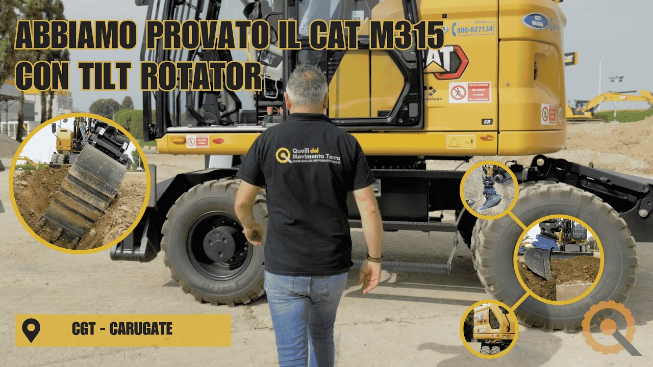 CAT M315 walk around di Roberto