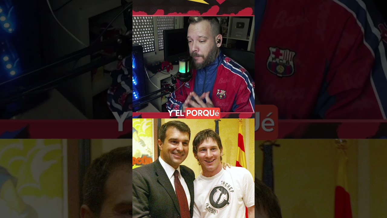 🔥 &ldquo;QUE LAPORTA Y MESSI SE SIENTEN Y HABLEN POR EL BIEN DEL BAR&Ccedil;A YA&rdquo; #messi #laporta #fcbarcelona