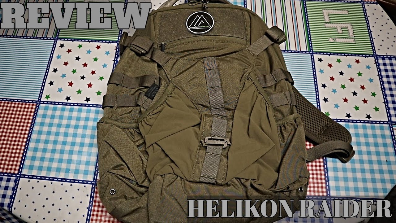 MOCHILA HELIKON RAIDER - REVIEW - AIRSOFT ESPAÑA
