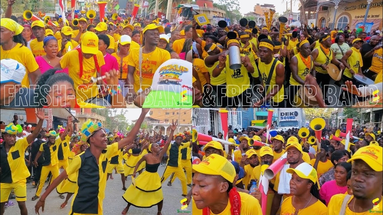 DÉFILÉ-FRESH-STYLE BAND & FRESH-UP BAND LIVE CARNAVAL NATIONAL JACMEL 2026