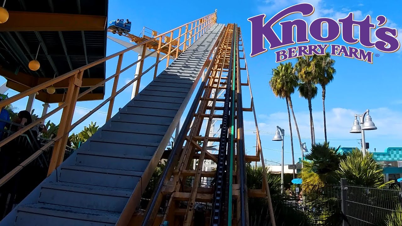 2026 Coast Rider Roller Coaster On Ride 4K POV Knott's Berry Farm