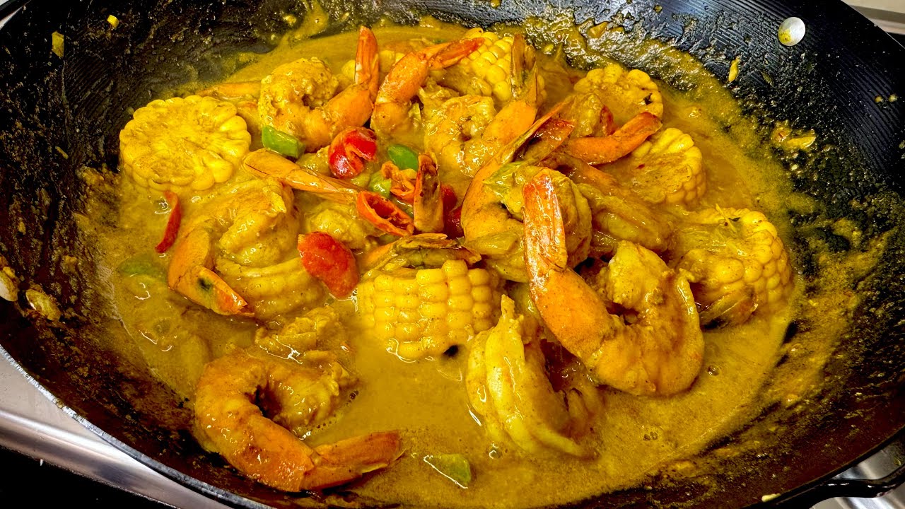 Coconut Curried Shrimp (quick & Easy)