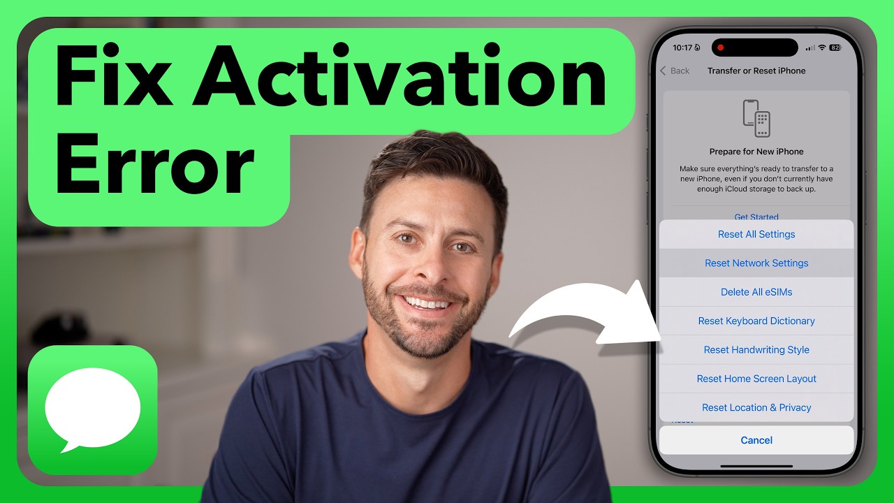 How To Fix iMessage Activation Error On iPhone