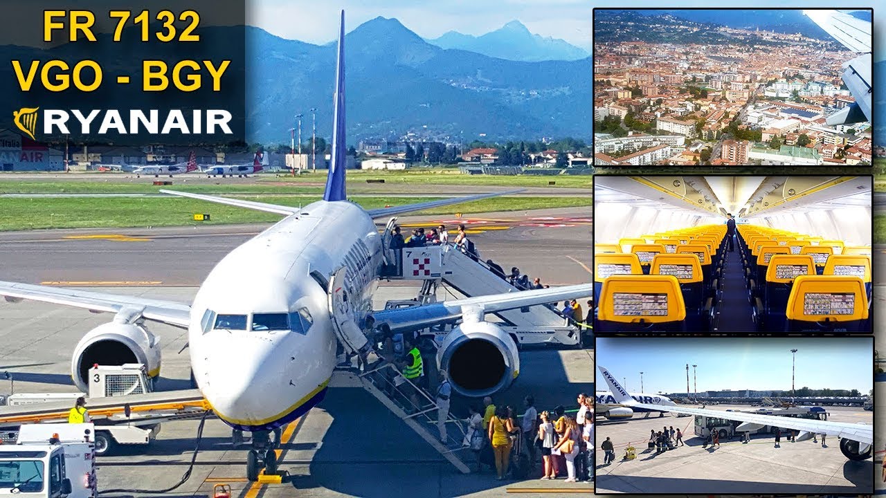 TRIP REPORT | Ryanair | VIGO - MILAN BERGAMO | Boeing 737-800