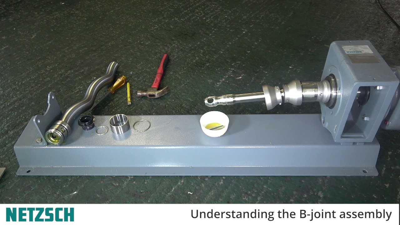 NETZSCH Pumps UK: B-joint assembly