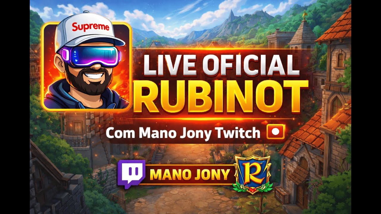 🎯 META 4K INSCRITOS! RubinOT AO VIVO – Caçadas Insanas, Evolução e Muita Zueira 😎