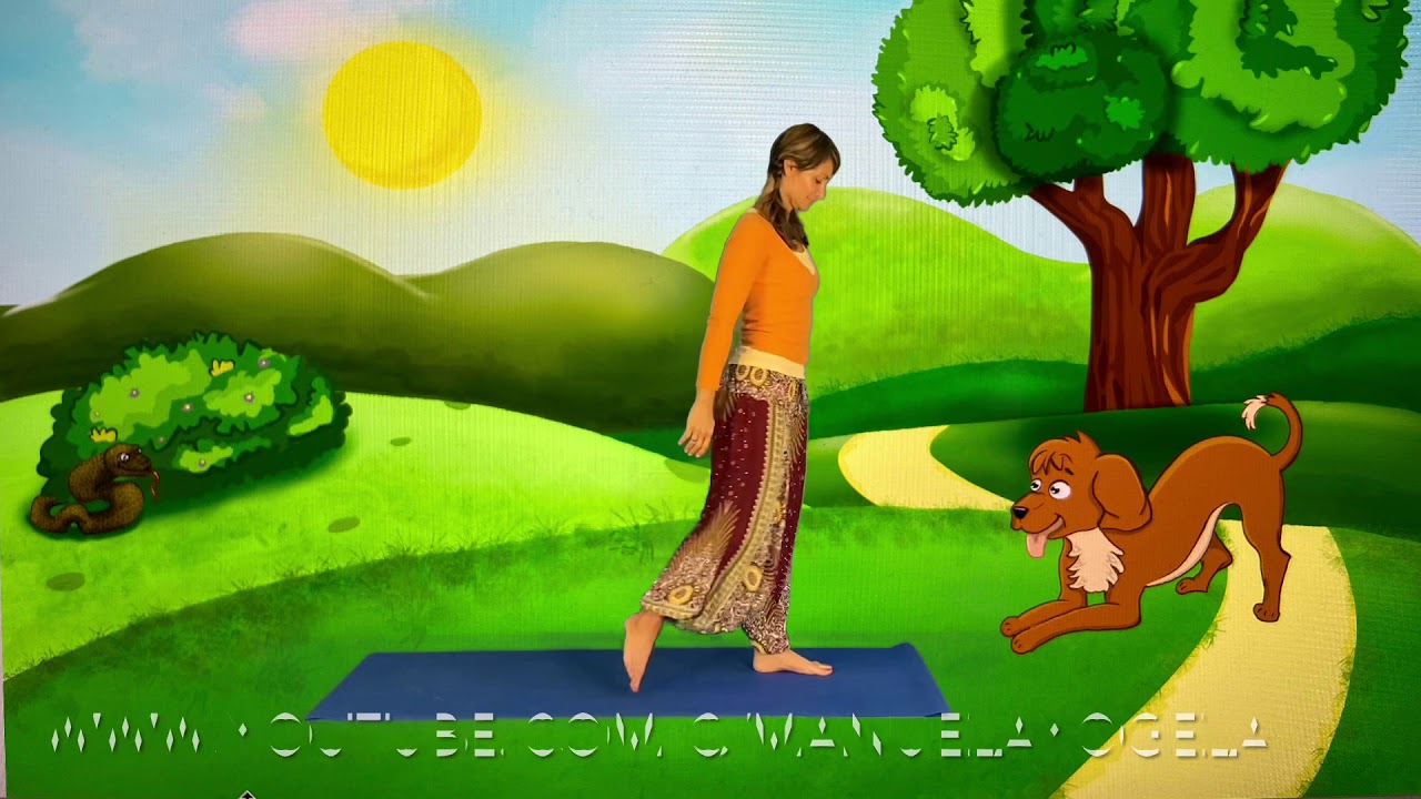 Sonnengruß-Lied☀️Bewegung für Fortgeschrittene/ TeenagerYoga/ Sonnengruß Elemente von A & B
