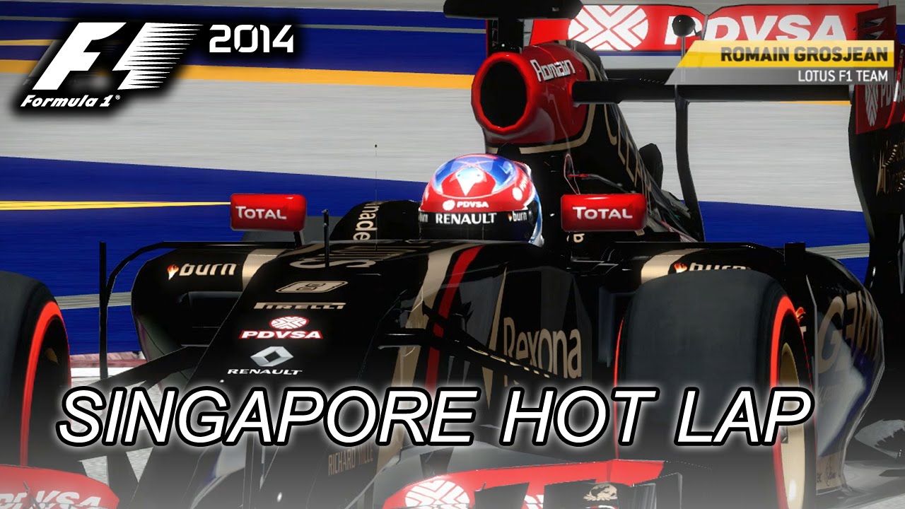F1 2014 - PS3/X360/PC - Singapore Hot Lap (Gameplay Trailer)