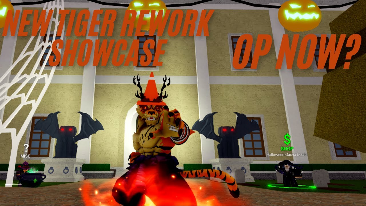 NEW TIGER REWORK FULL SHOWCASE | BLOX FRUITS