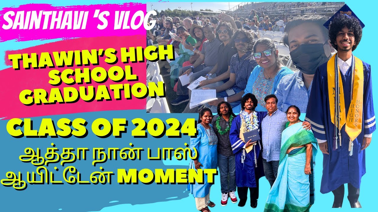 Thawin's High School Graduation Ceremony | Class of 2024 | Sainthavi