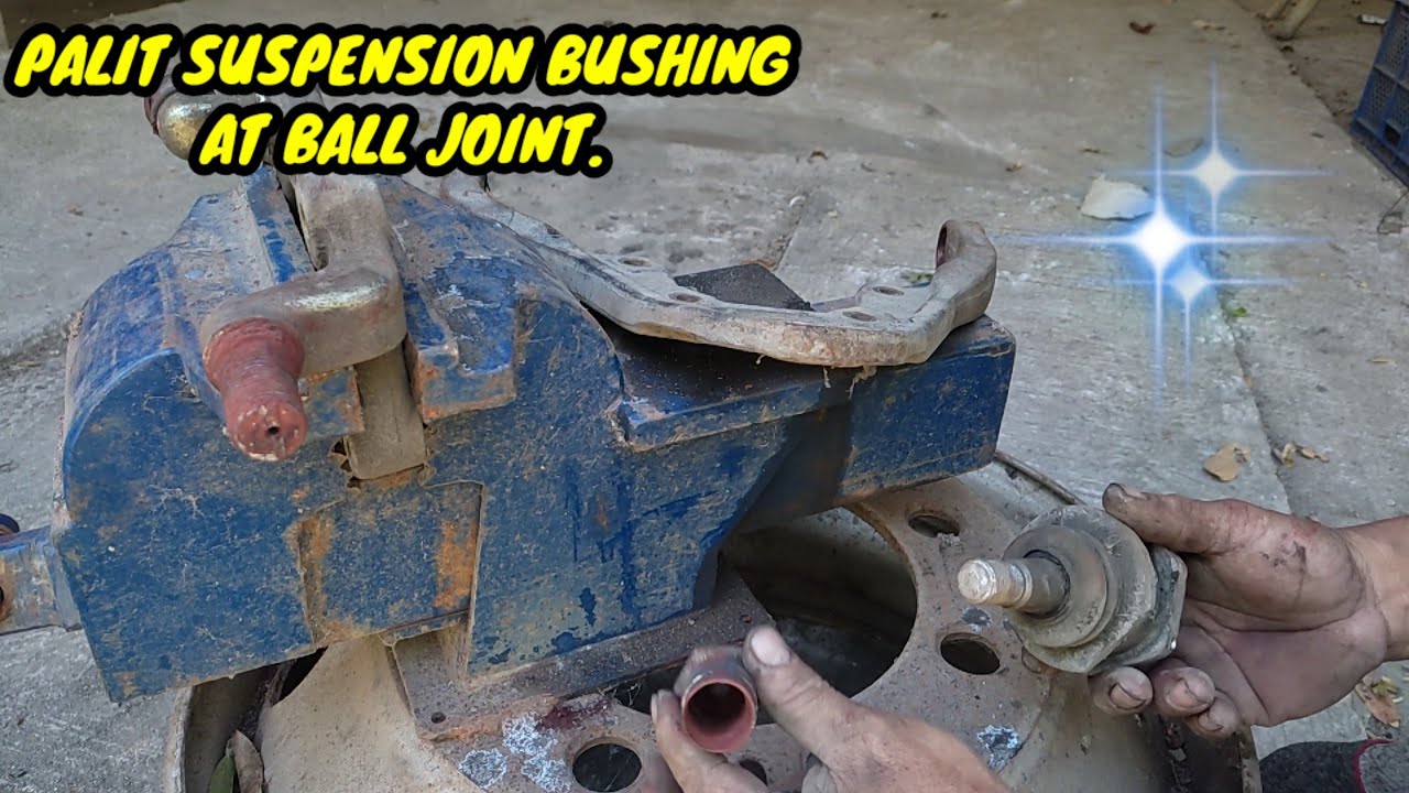 DIY PAANO MAG PALIT NG SUSPENSION BUSHING (UPPER) SA ISUZU ELF.