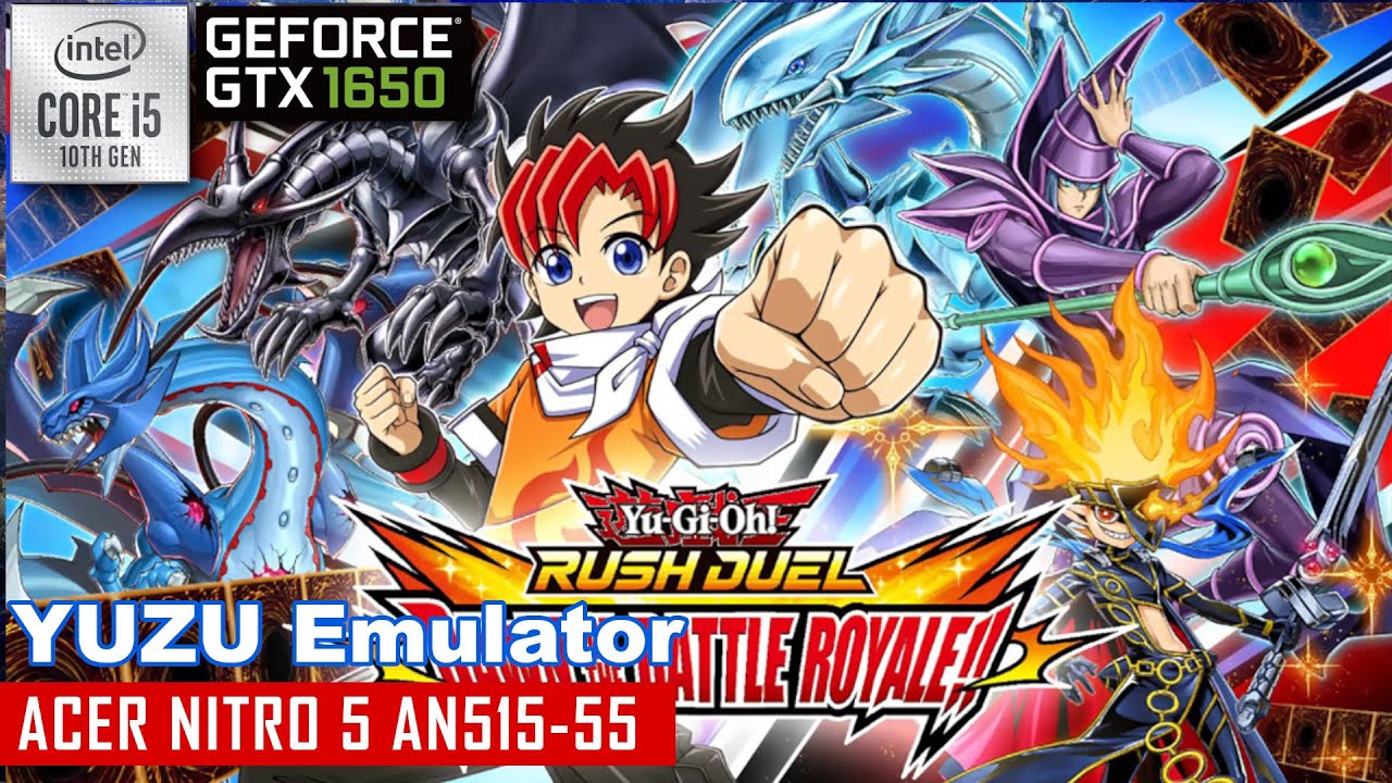 Yu-Gi-Oh! RUSH DUEL: Dawn of the Battle Royale!! - Switch Gameplay (YUZU 846)