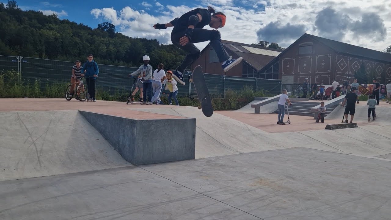 Sessions nouveau skatepark | Barentin